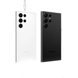 Akkuabdeckung Galaxy S22 Ultra – Weiß