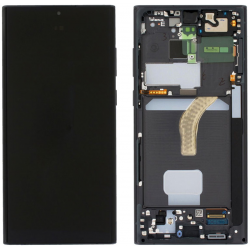 LCD-Display Service Pack Galaxy S22 Ultra S908B GH82-27489C – Weiß