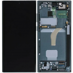 LCD-Display Service Pack Galaxy S22 Ultra S908B GH82-27489D – Grün