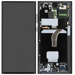 LCD-Display Service Pack Galaxy S22 Ultra S908B GH82-27489E – ​​Graphit