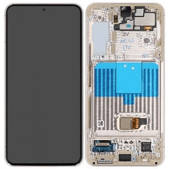 LCD-Display Service Pack Galaxy S22 S901 GH82-27521D – Pink