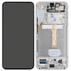 LCD Display Service Pack Galaxy S22 Plus S906 GH82-27500B - Weiß