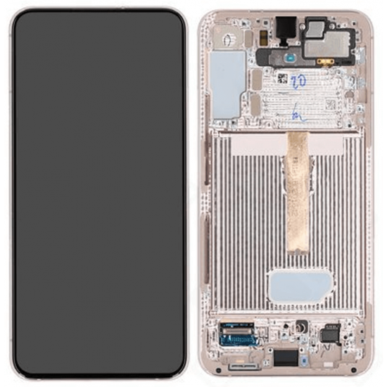 LCD Display Service Pack Galaxy S22 Plus S906 GH82-27500D - Rosa (Gold)