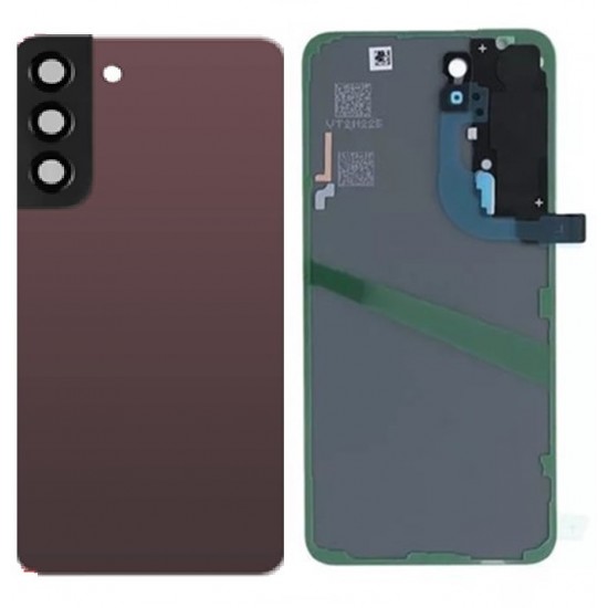 Akkudeckel Galaxy S22 Plus - Burgunderrot