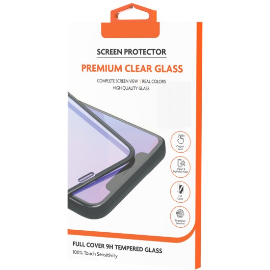 Monomoi SilverLine Privacy gehärtetes Glas Galaxy S22 Plus – Schwarz