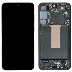 LCD Display Service Pack Galaxy S23 G911 mit Rahmen GH82-30480C - Grün